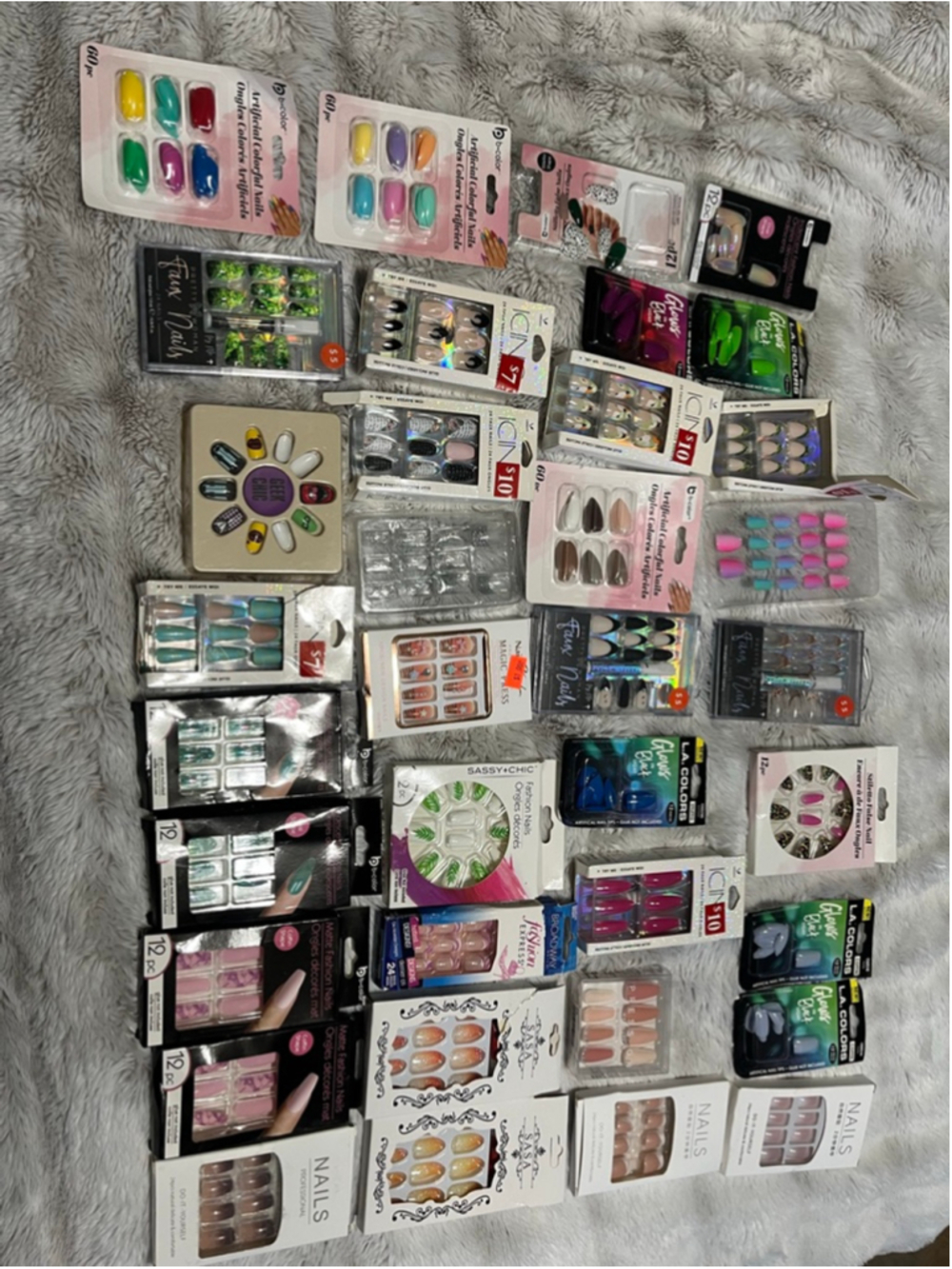 Women's Unbranded Press-On Nails One Size Multi-color Assortment